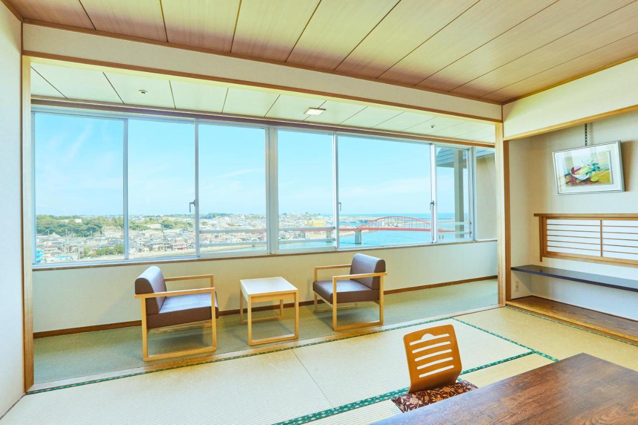 Kamenoi Hotel Oarai Exterior foto
